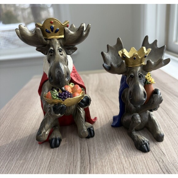 Big Sky Carvers Mountain Mooses Moosetivity lll 3 Read - Picture 3 of 13